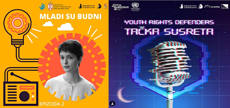 “Mladi su budni” i “Tačka susreta” emisije novog podkasta našeg Omladinskog programa